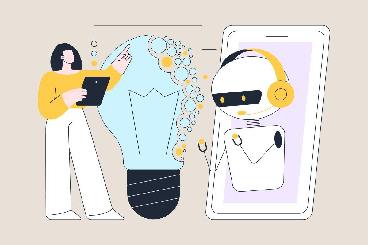 AI article illustration