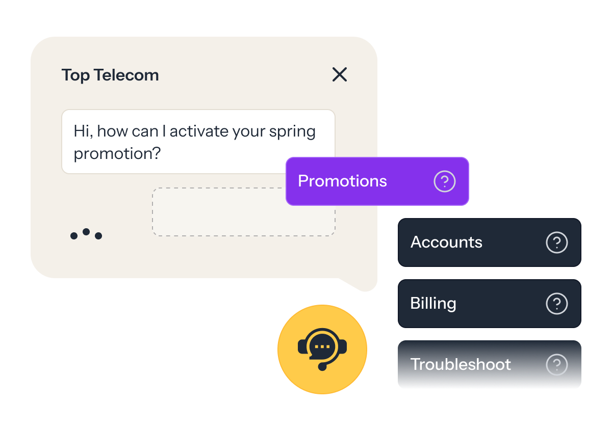 Telecoms third section image